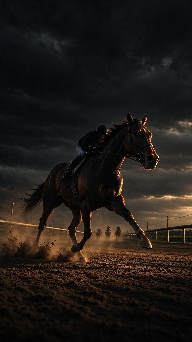 Illustration for the world record: Biggest winning margin in the Belmont Stakes