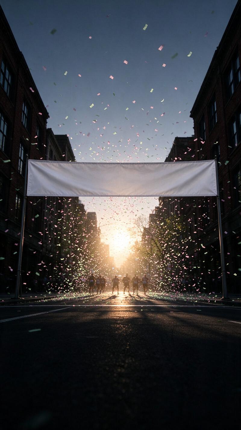Illustration for the world record: Boston Marathon course record (men)