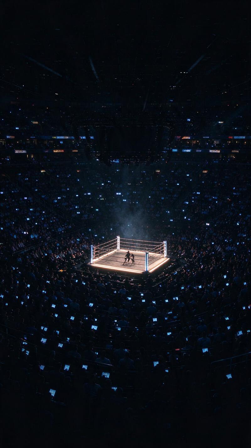 Illustration for the world record: Most pay-per-view buys for a boxing event