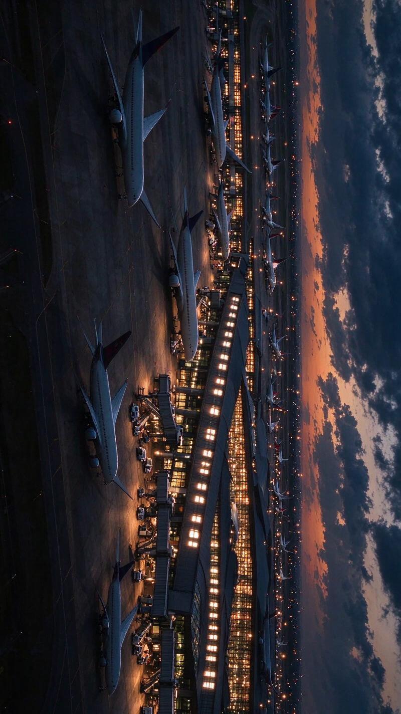 Illustration for the world record: Busiest airport by passengers
