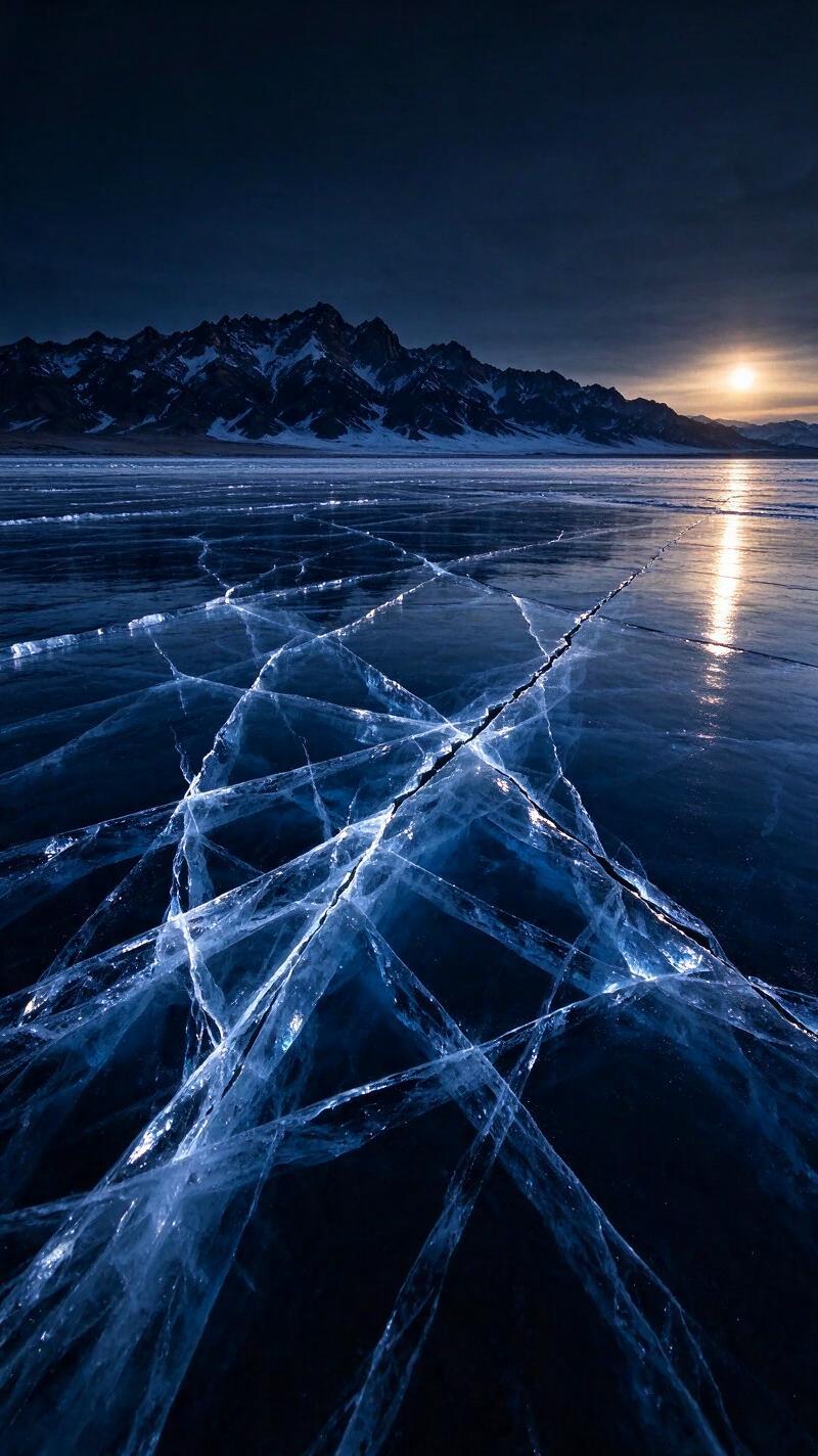 Illustration for the world record: Deepest lake