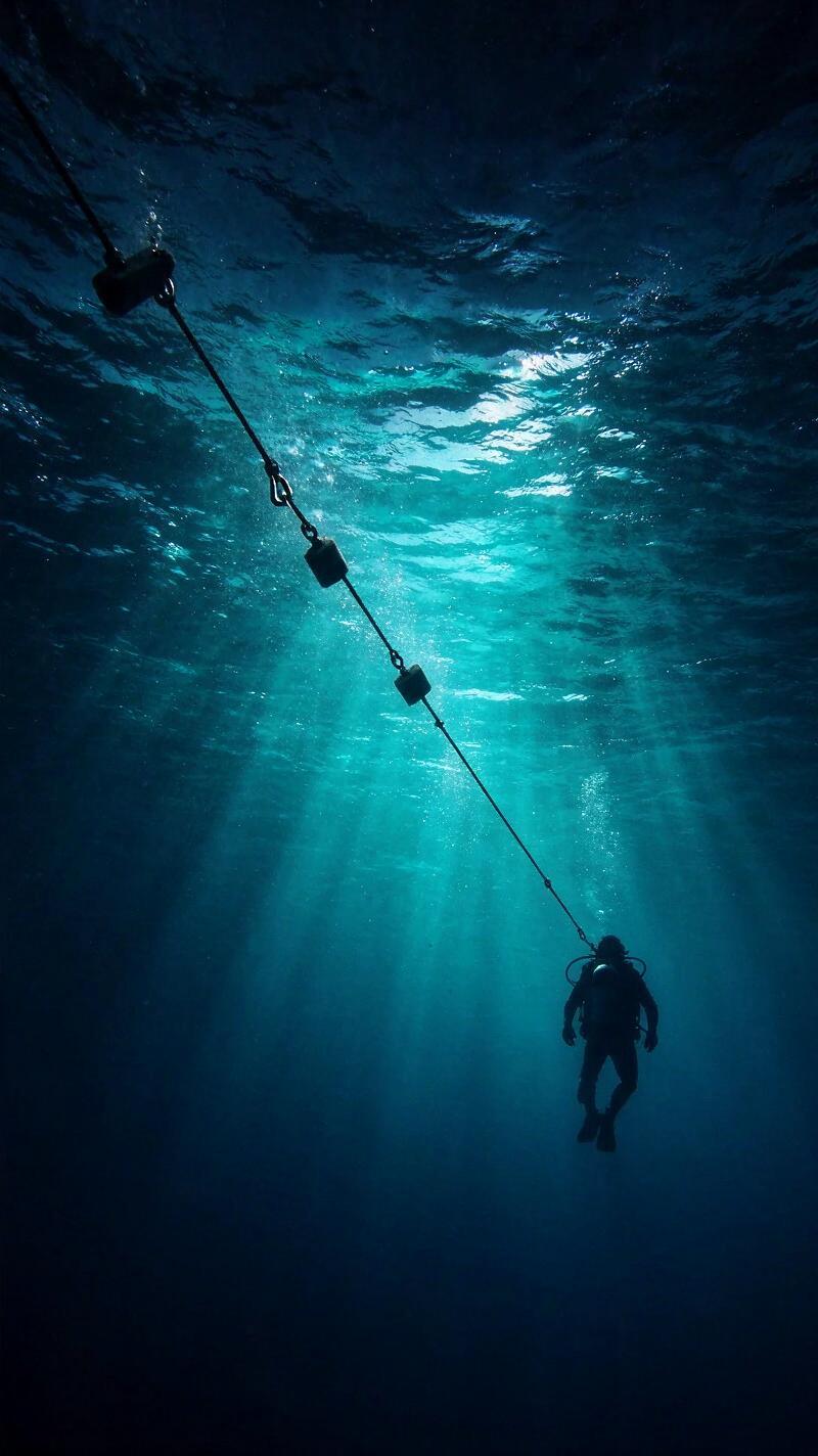 Illustration for the world record: Deepest no-limit freedive (women)