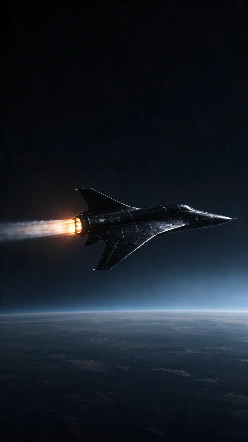 Illustration for the world record: Fastest crewed aircraft