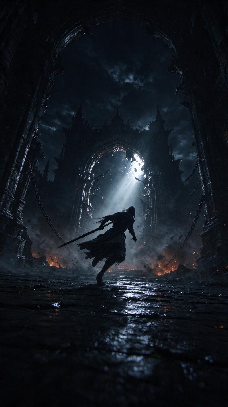Illustration for the world record: Fastest Elden Ring any% speedrun