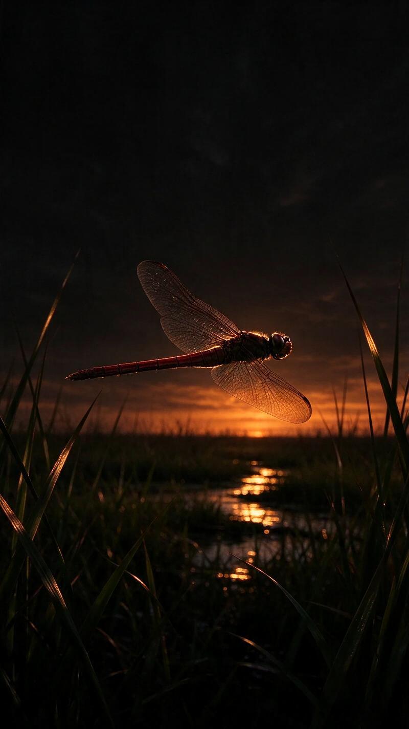 Illustration for the world record: Fastest flying insect