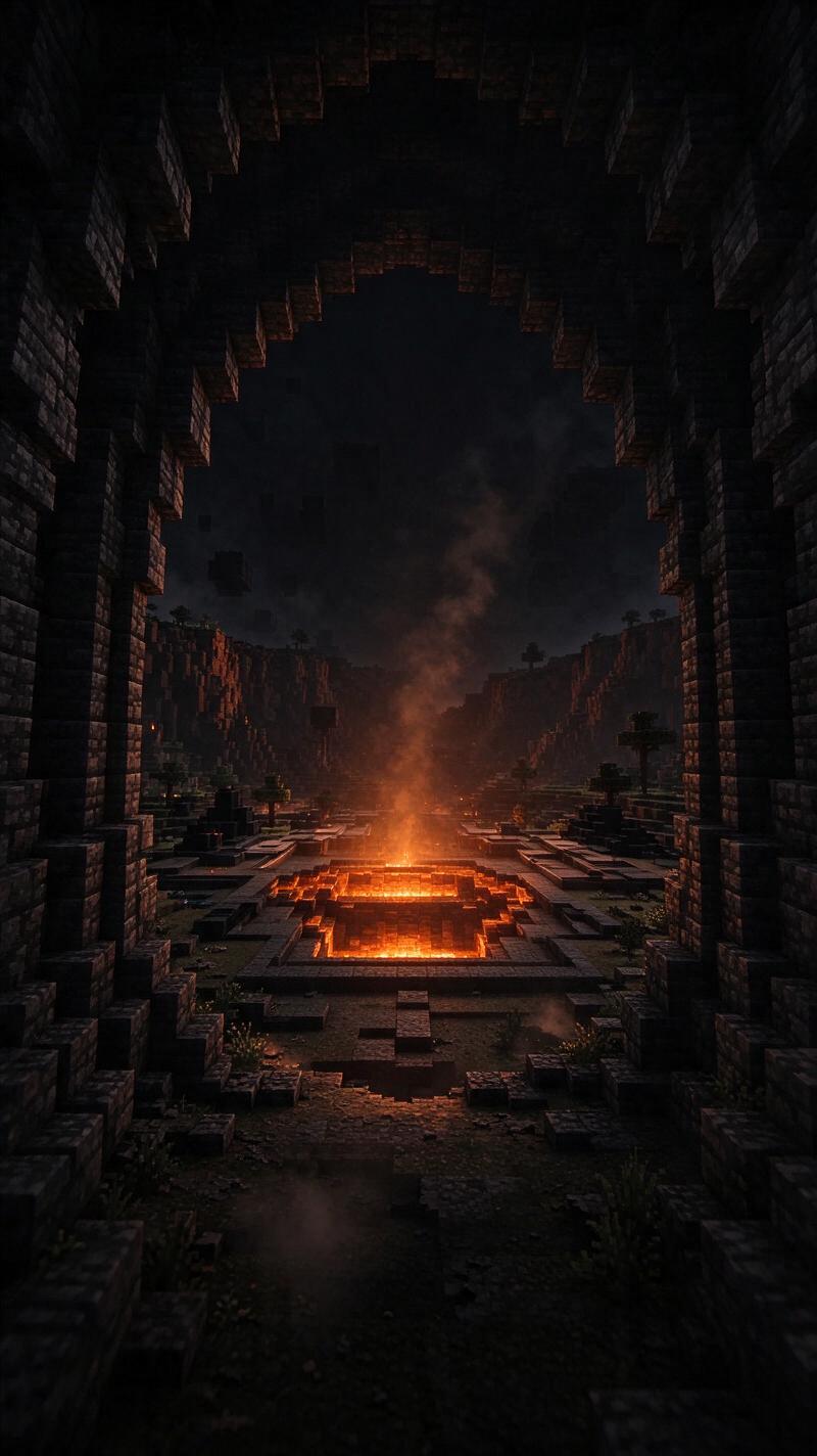Illustration for the world record: Fastest Minecraft Java Edition any% random seed glitchless speedrun