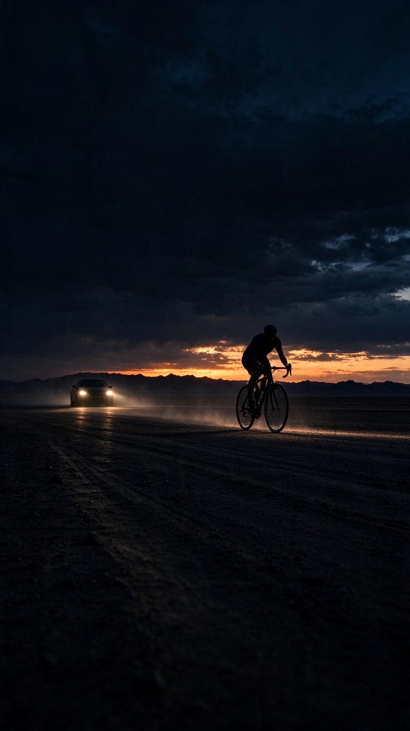 Illustration for the world record: Fastest Race Across America (solo)