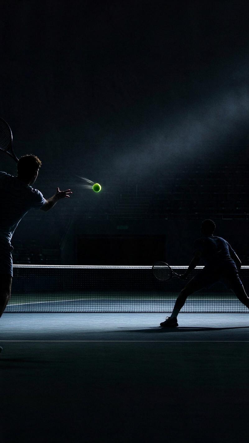 Illustration for the world record: Fastest tennis serve recorded