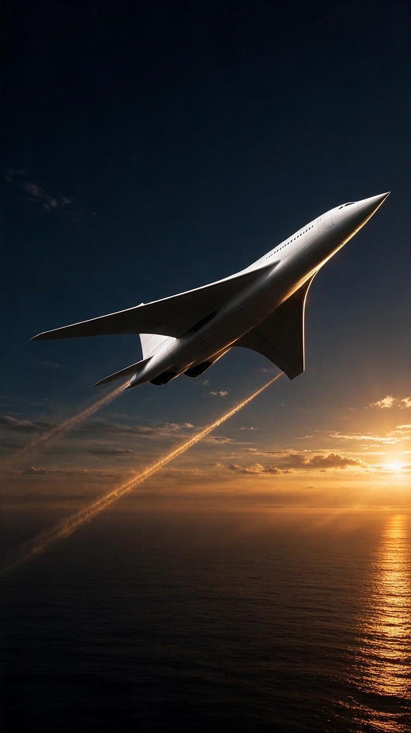 Illustration for the world record: Fastest commercial transatlantic crossing