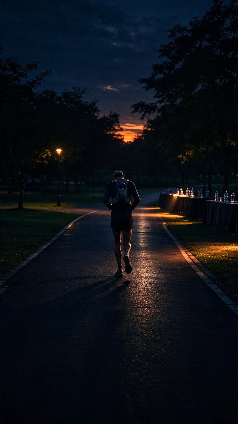 Illustration for the world record: Greatest distance run in 48 hours (men)