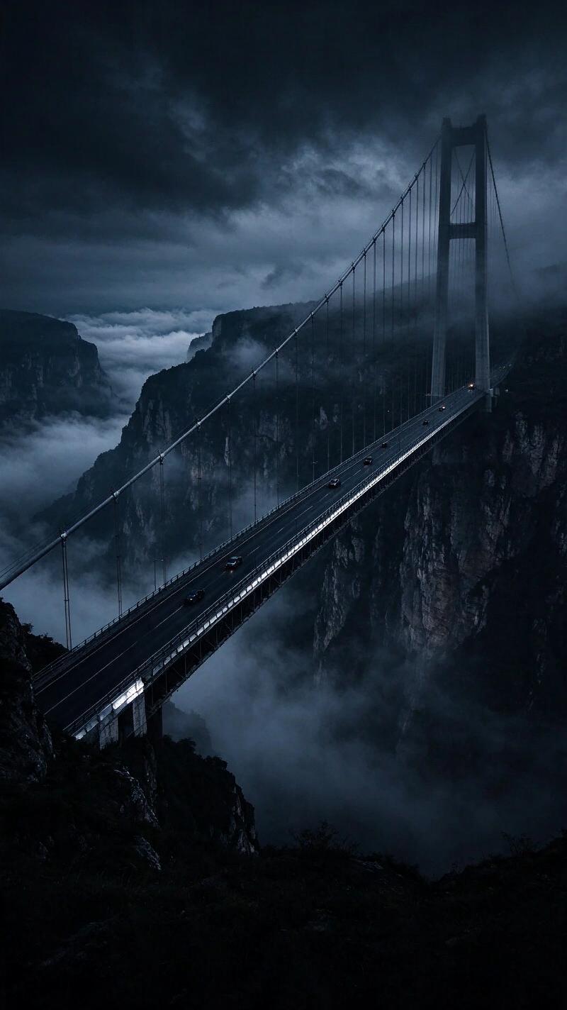 Illustration for the world record: Highest bridge