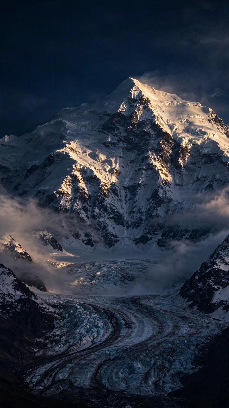 Illustration for the world record: Highest mountain in North America