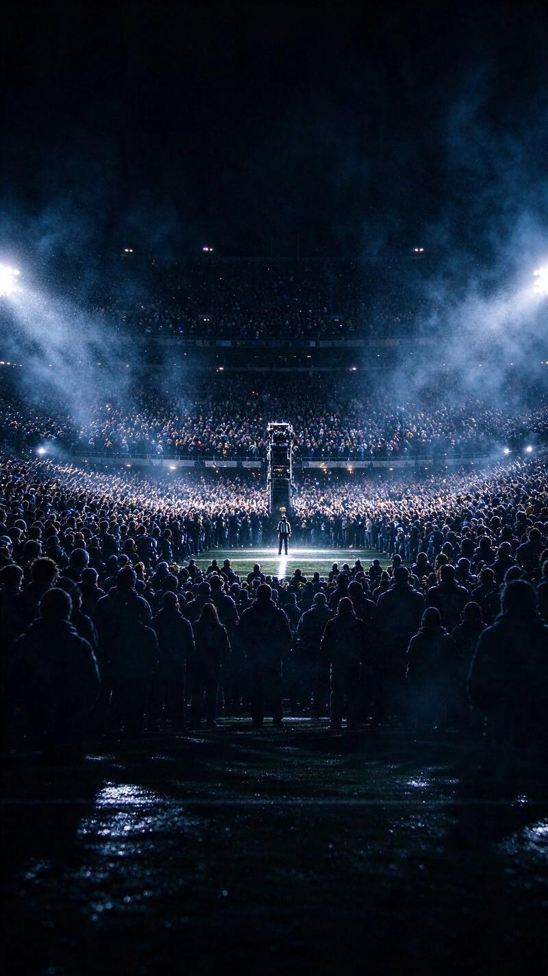 Illustration for the world record: Highest scientifically verified crowd noise at a college football game