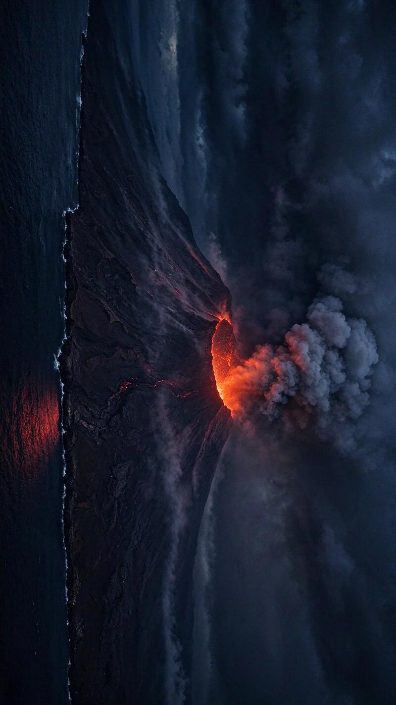 Illustration for the world record: Largest active volcano