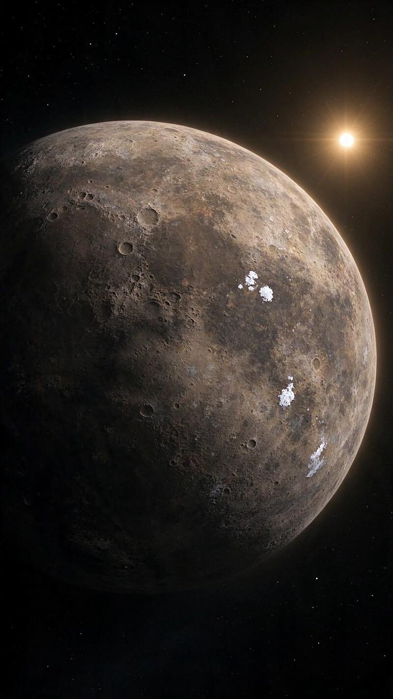 Illustration for the world record: Largest object in the asteroid belt