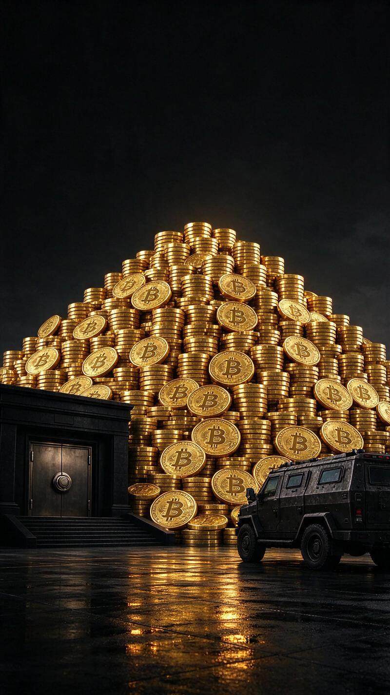 Illustration for the world record: Largest Bitcoin holdings by a government