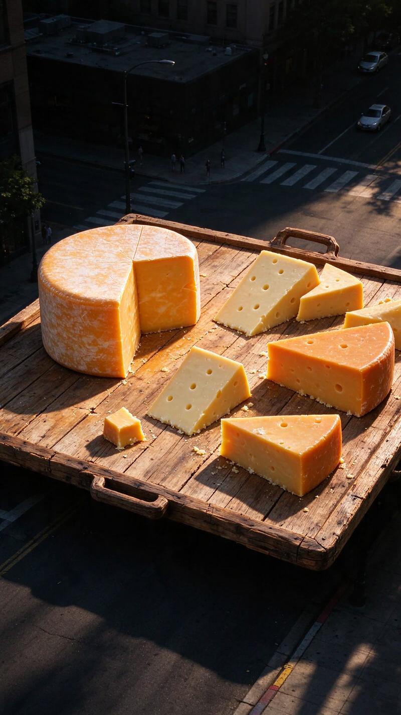 Illustration for the world record: Largest cheeseboard