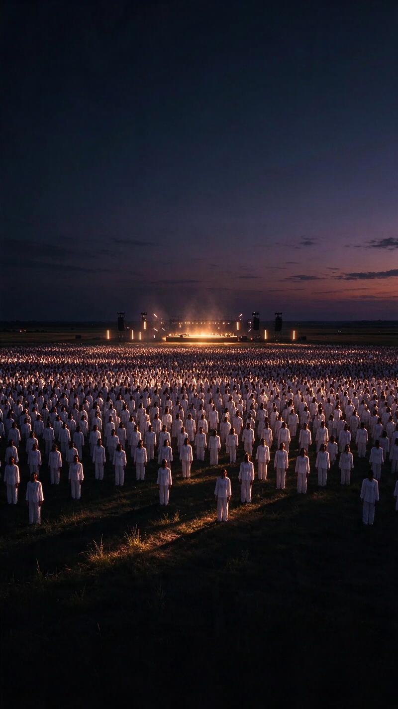 Illustration for the world record: Largest choir