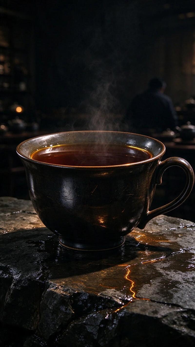 Illustration for the world record: Largest cup of tea