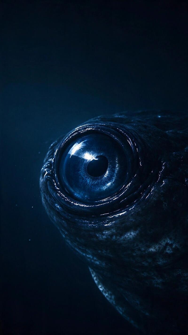 Illustration for the world record: Largest eye of any animal
