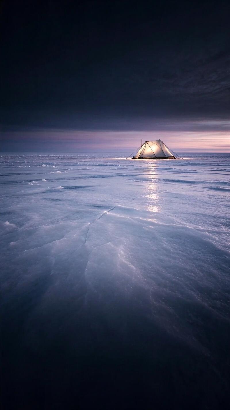 Illustration for the world record: Largest ice sheet
