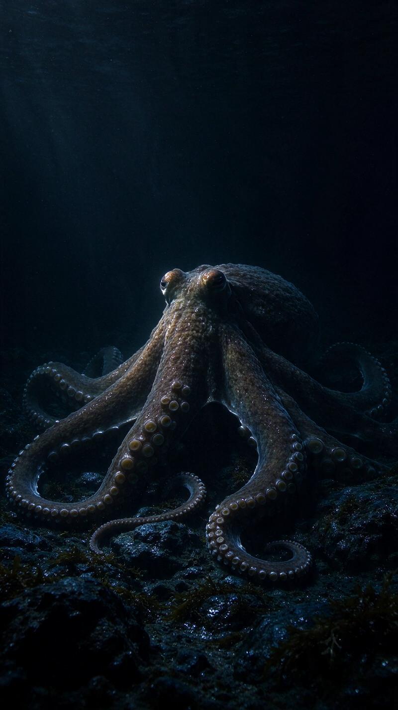 Illustration for the world record: Largest octopus