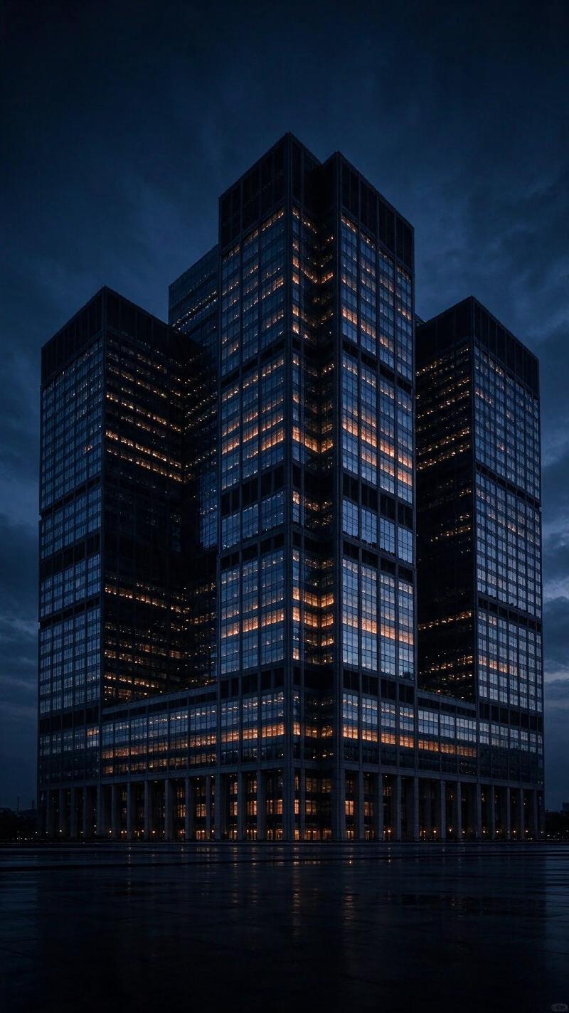 Illustration for the world record: Largest office building