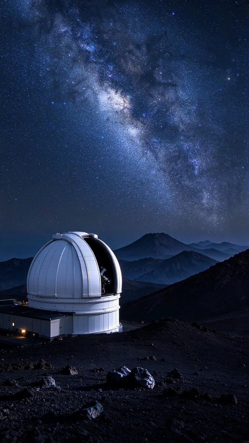 Illustration for the world record: Largest optical telescope mirror in operation