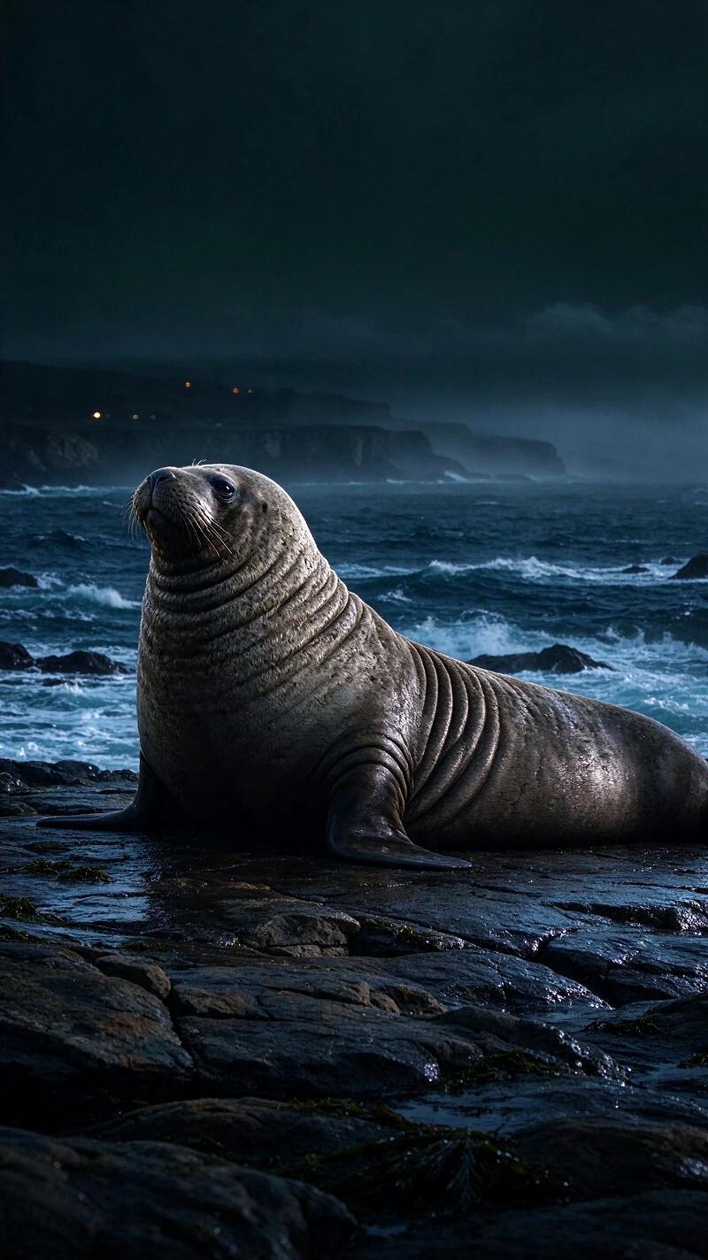 Illustration for the world record: Largest seal