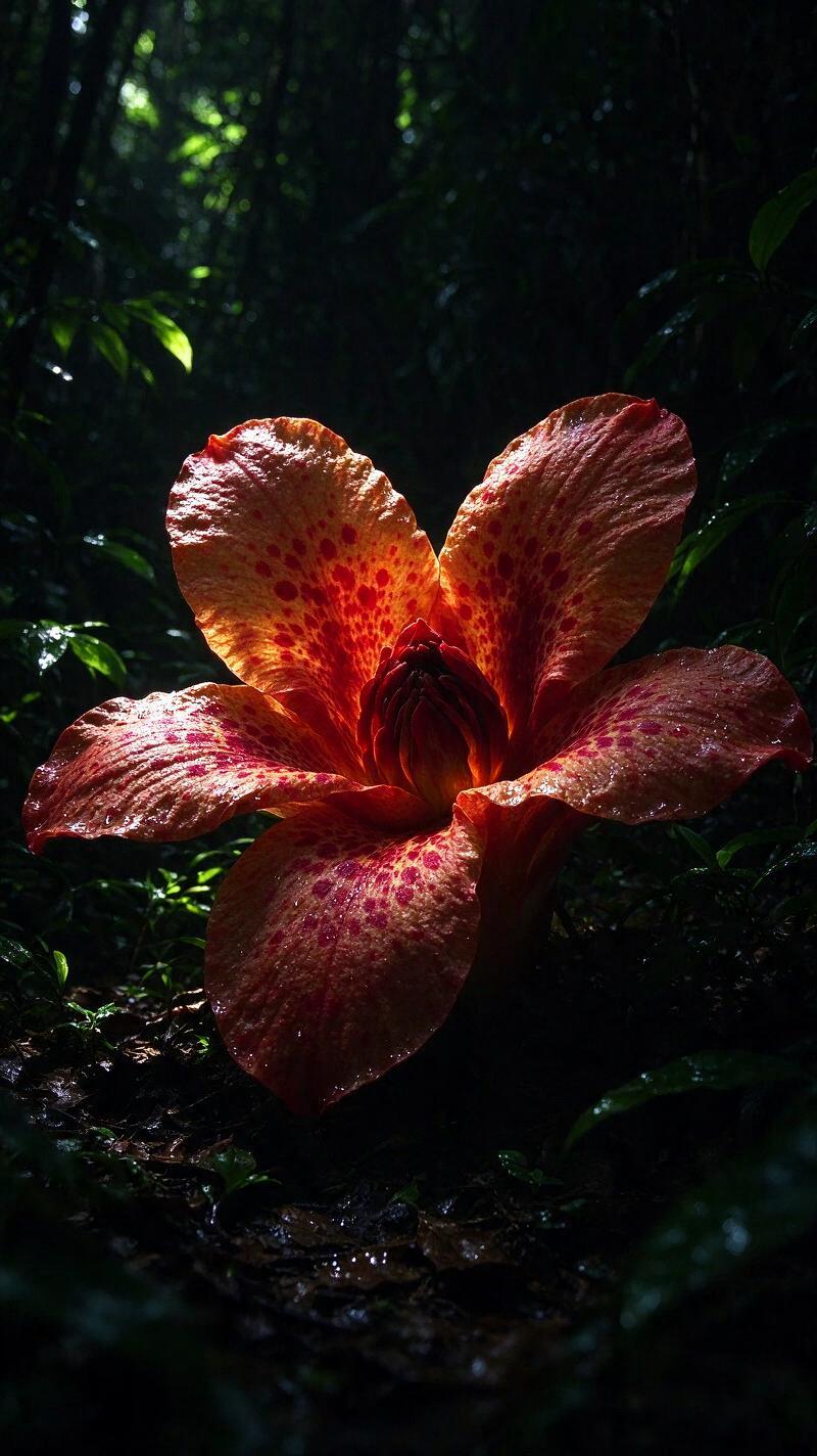 Illustration for the world record: Largest single flower