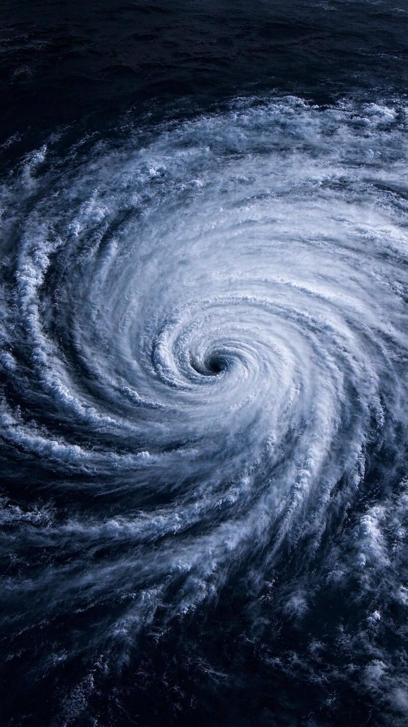Illustration for the world record: Largest tropical cyclone by diameter