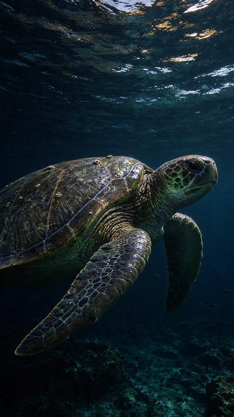 Illustration for the world record: Largest turtle