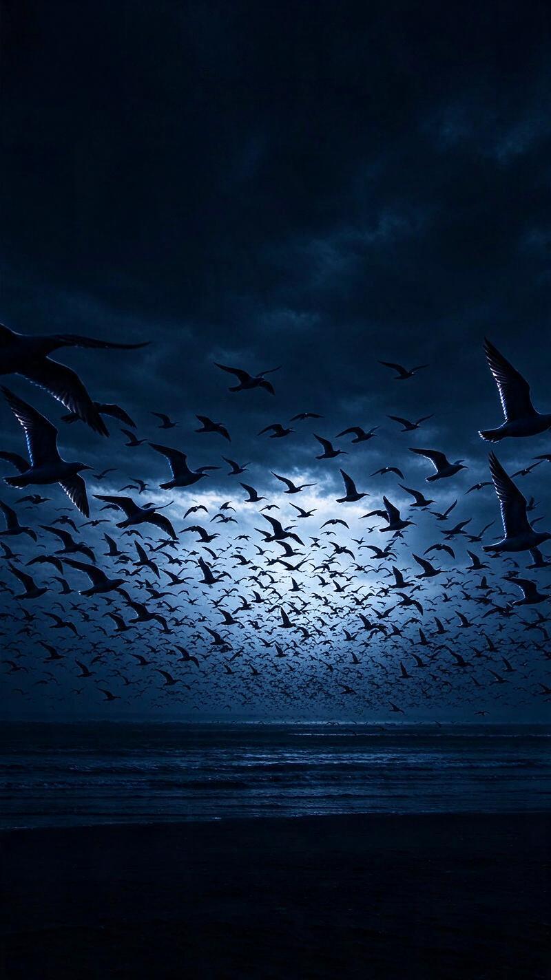 Illustration for the world record: Largest wild bird population