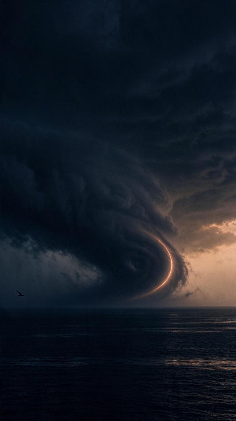 Illustration for the world record: Latest first Atlantic hurricane