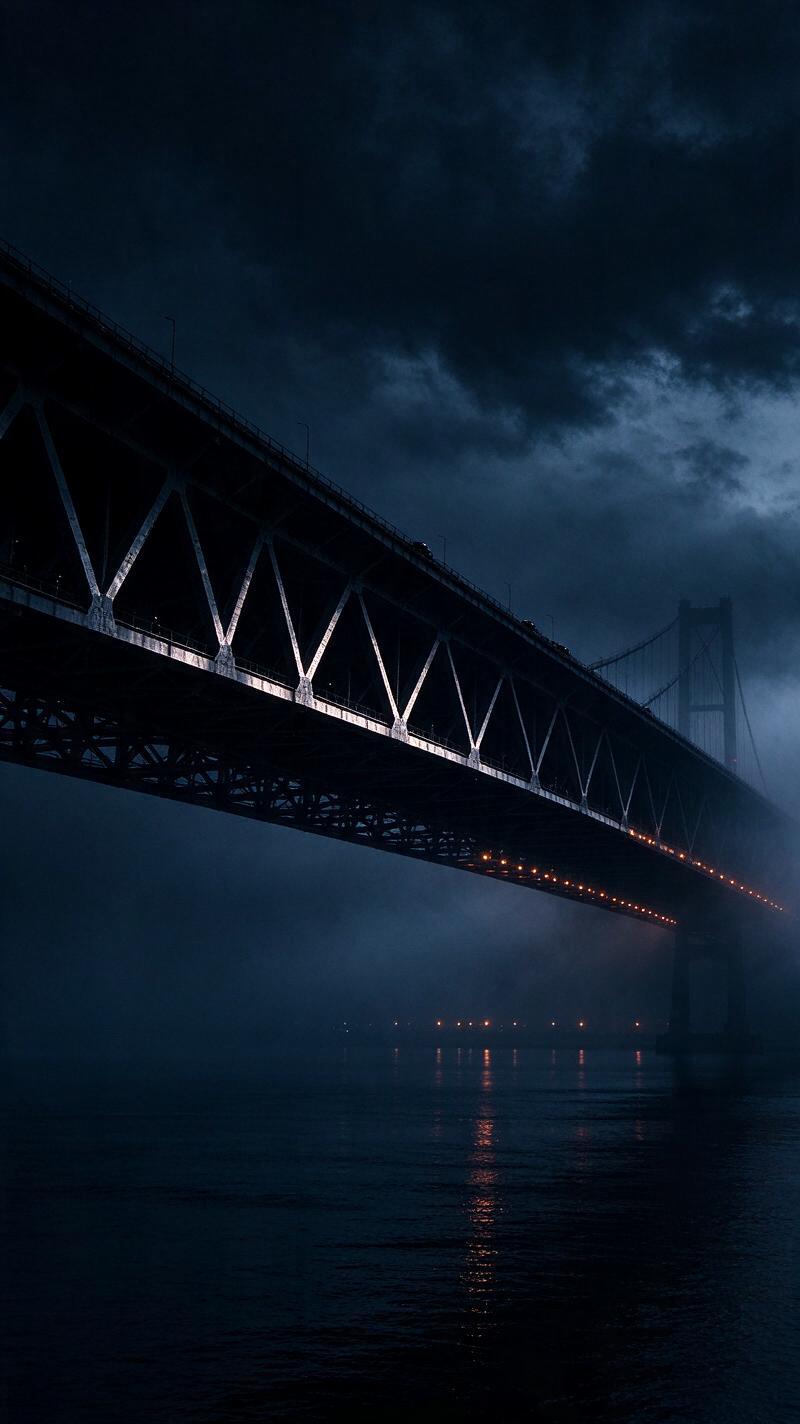 Illustration for the world record: Longest cantilever bridge span