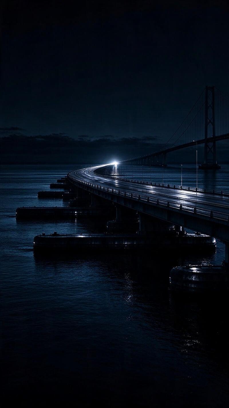 Illustration for the world record: Longest floating bridge