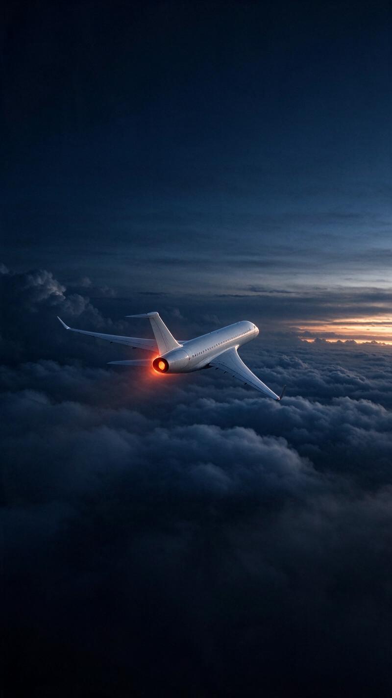 Illustration for the world record: Longest non-stop flight by any aircraft