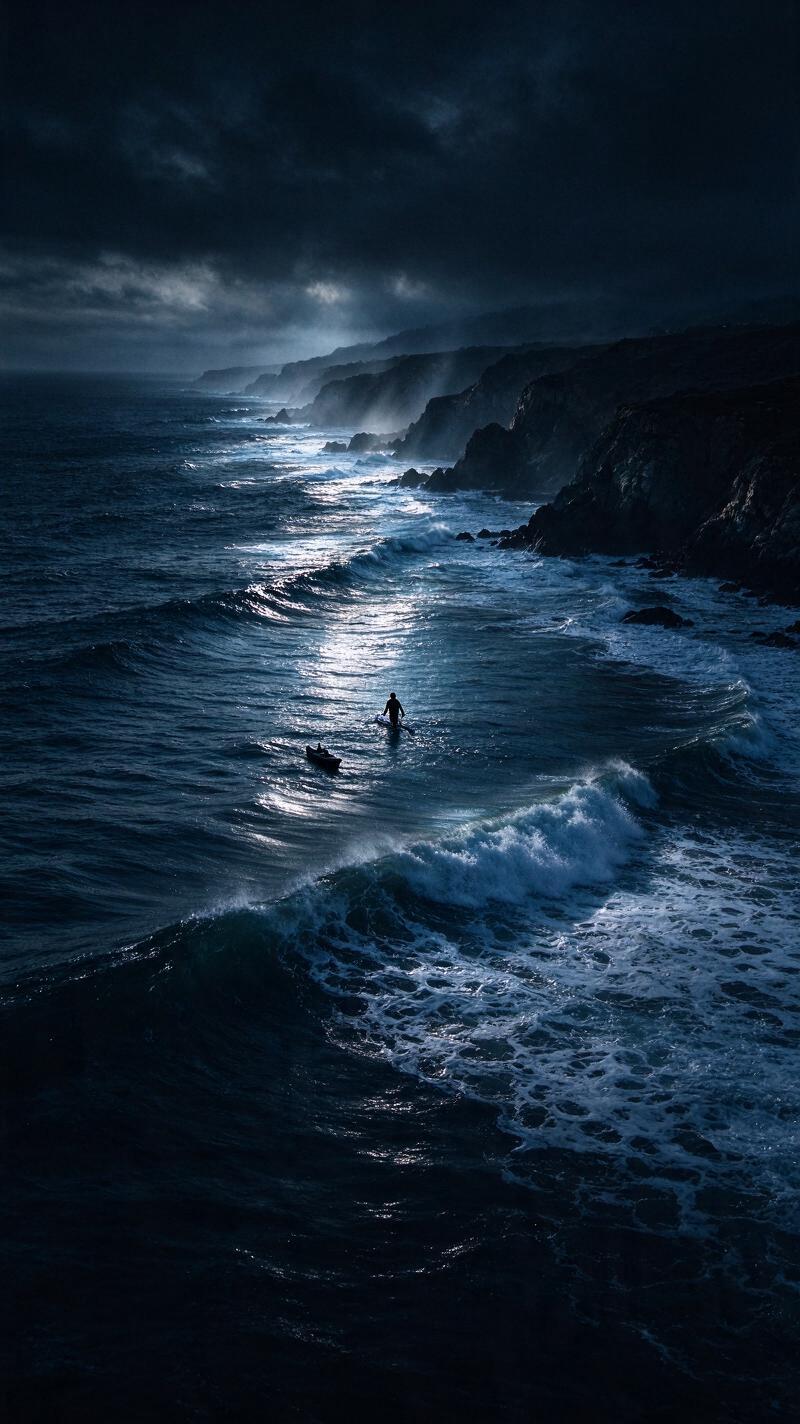 Illustration for the world record: Longest swim along the California coastline