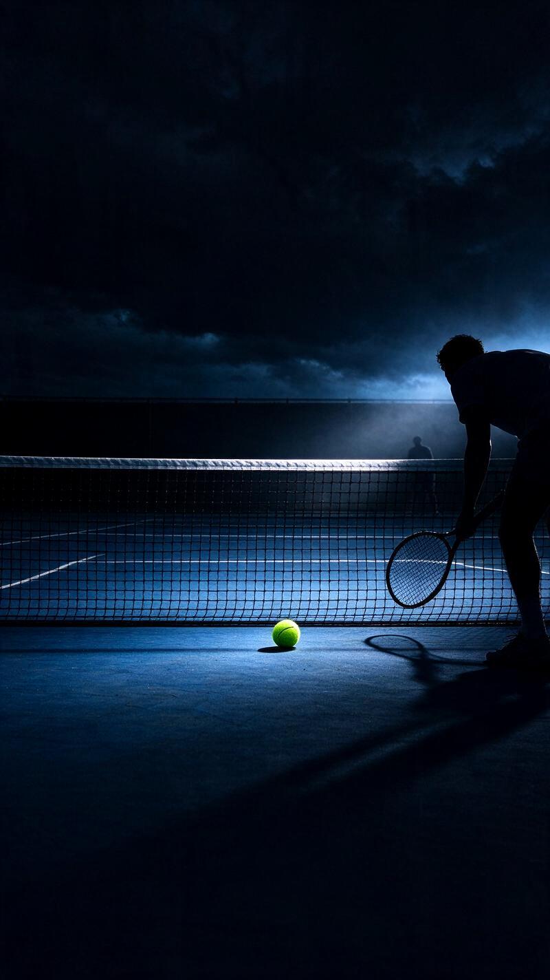 Illustration for the world record: Longest tennis match