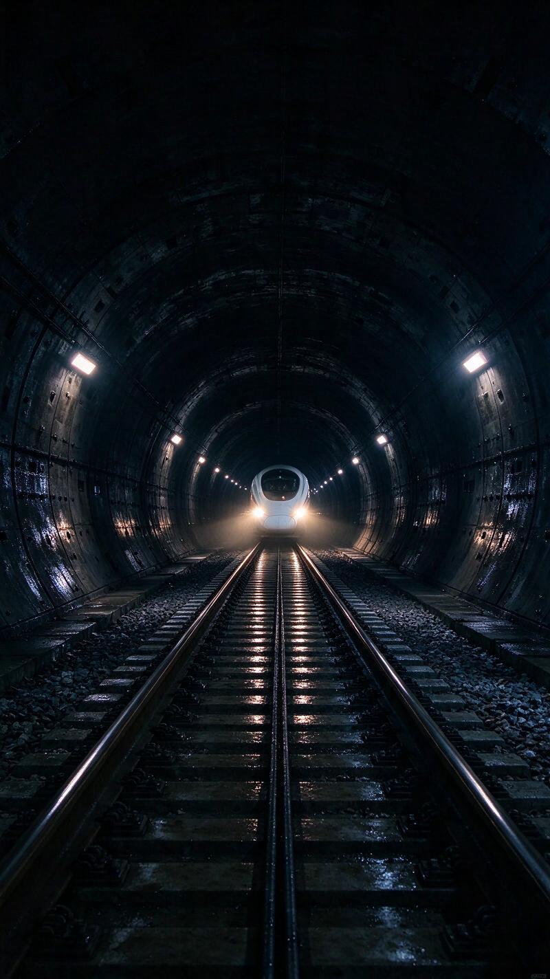 Illustration for the world record: Longest undersea tunnel section