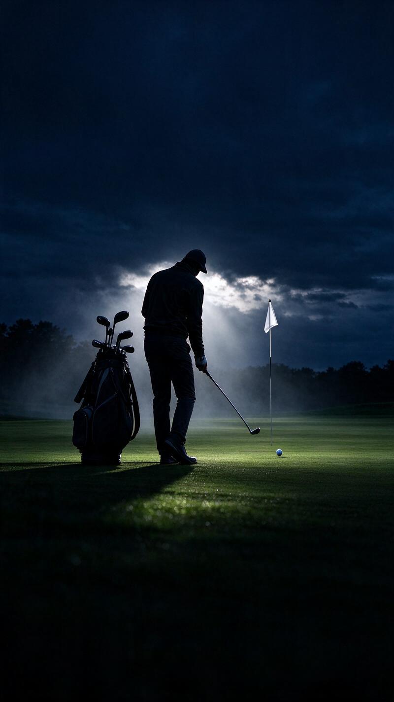 Illustration for the world record: Lowest 72-hole score in a men's major