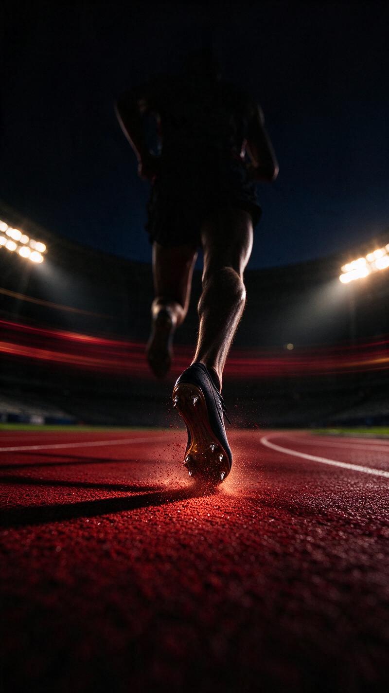 Illustration for the world record: Men's 1500 m