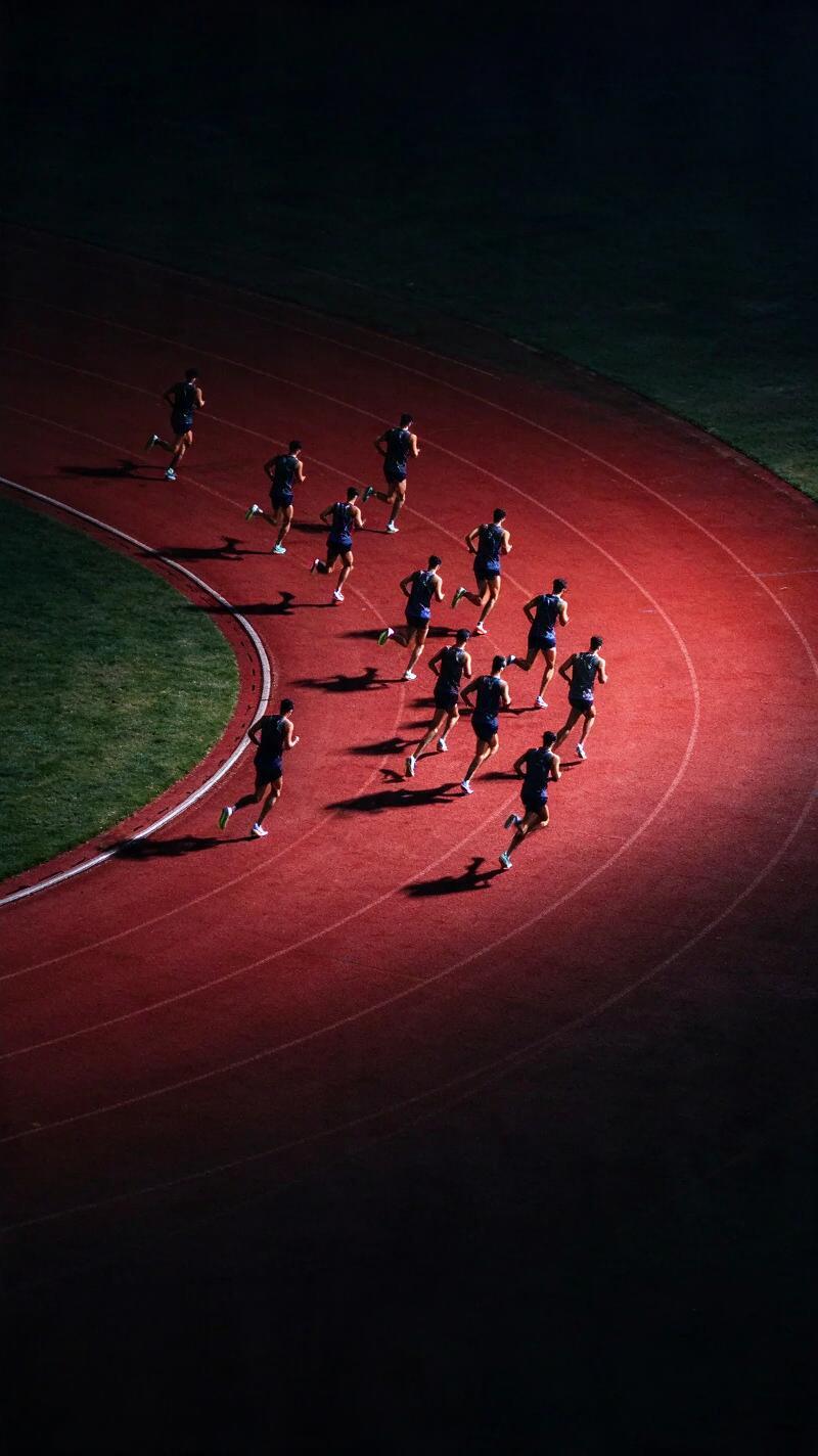 Illustration for the world record: Men's 5000 m