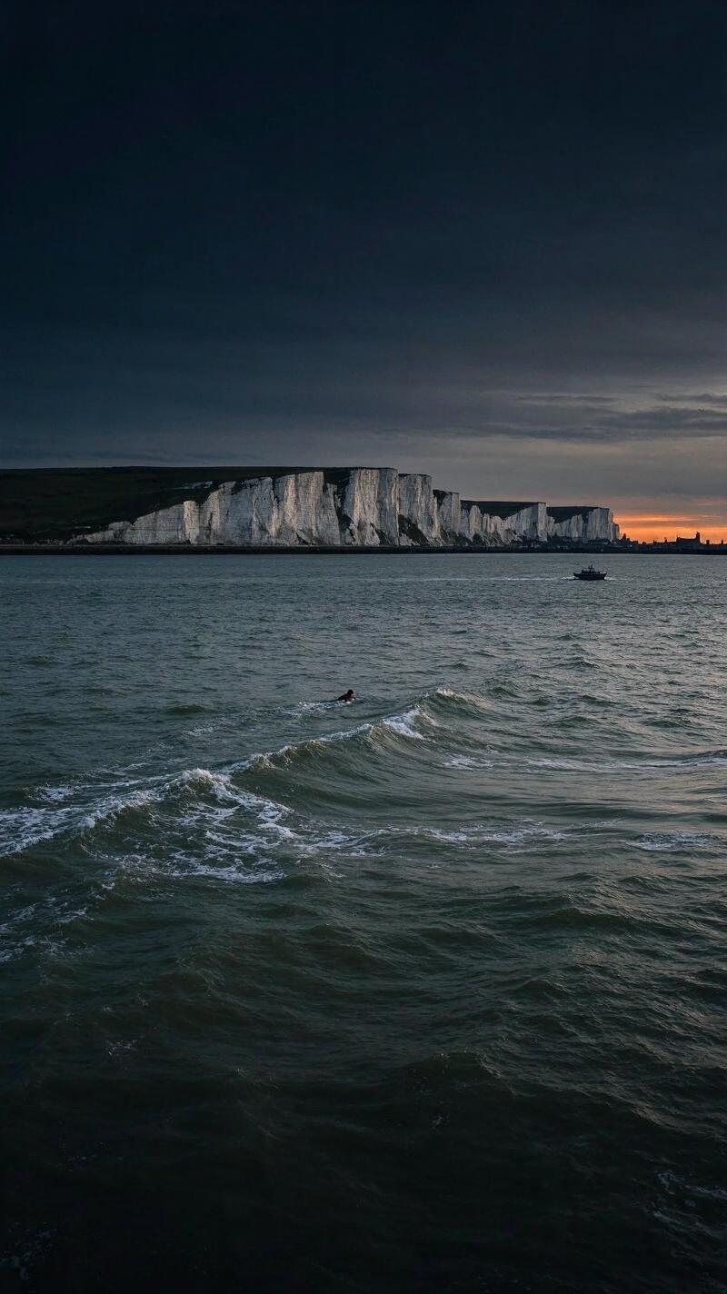 Illustration for the world record: Most English Channel swim crossings