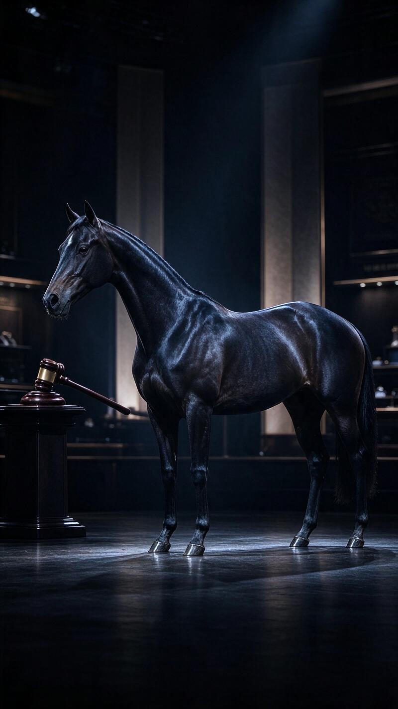 Illustration for the world record: Most expensive racehorse sold at auction