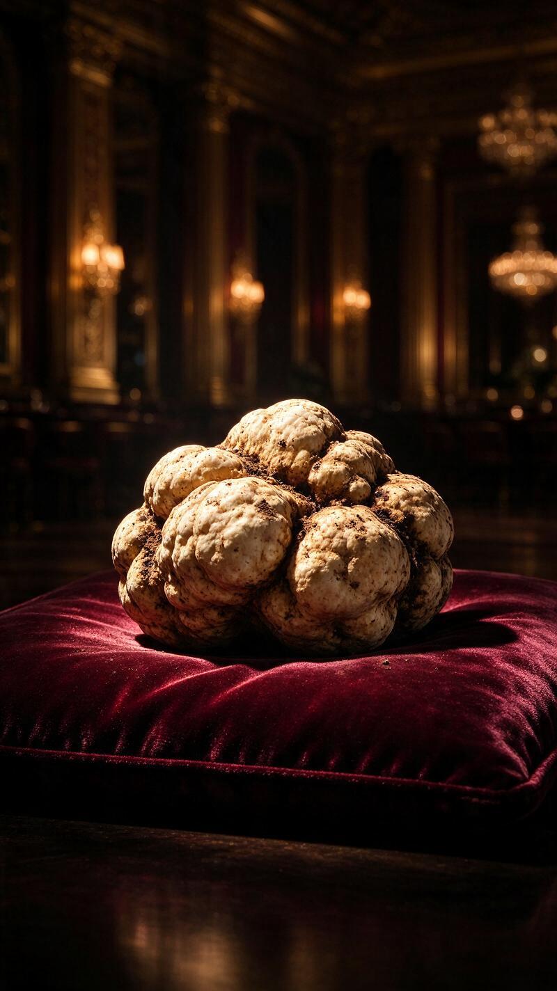 Illustration for the world record: Most expensive truffle sold at auction
