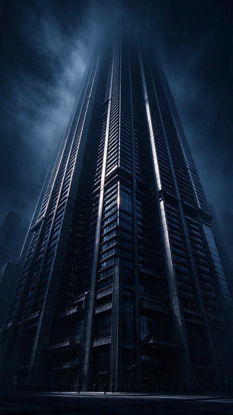 Illustration for the world record: Most floors in a building