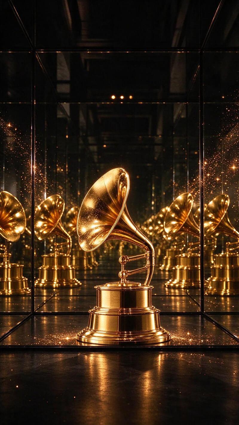 Illustration for the world record: Most Grammy Awards won