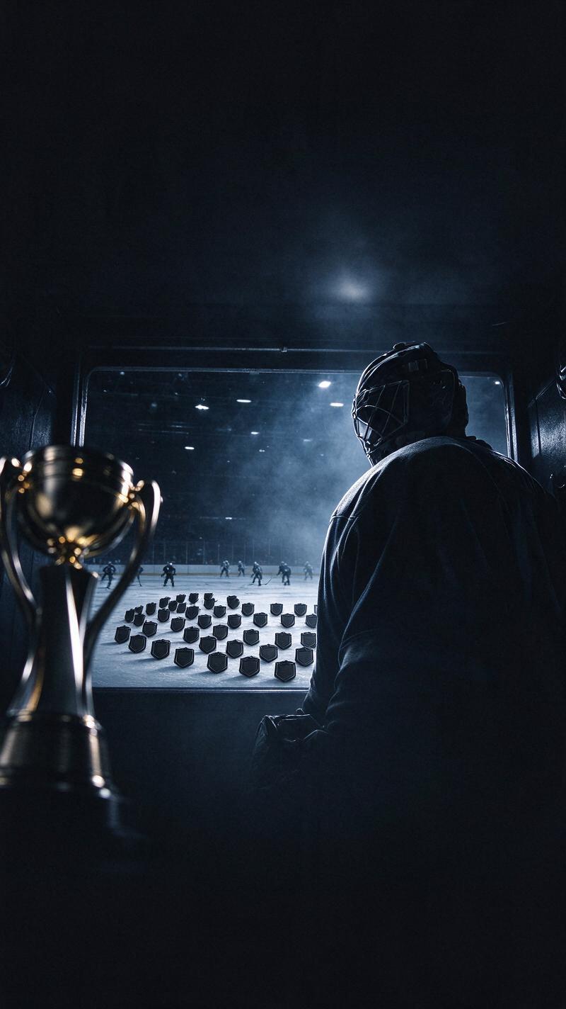 Illustration for the world record: Most NHL teams represented by a winning goaltender