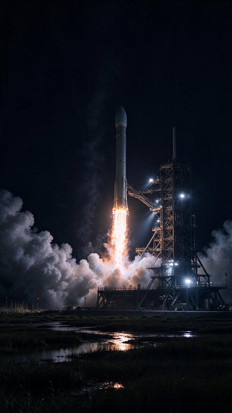 Illustration for the world record: Most orbital launches in a year by a country